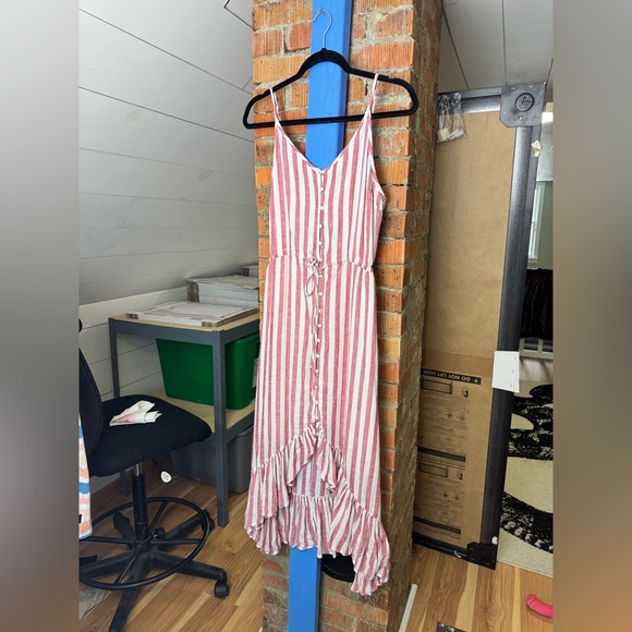 Rails Freida Striped Linen Blend Dress - Picture 7 of 7